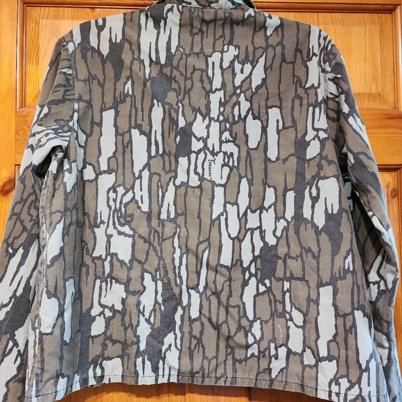 Vintage Trebark Camo Hunting Jacket, Size Large - Picture 7 of 9